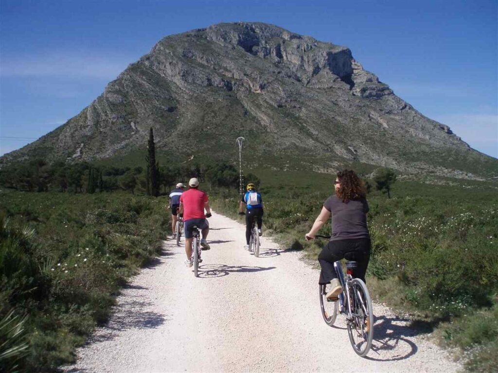 rutas en bici en Jávea
